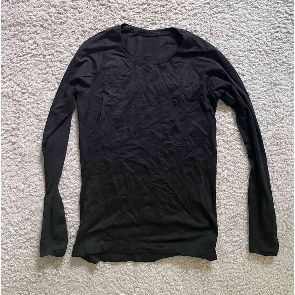 Lululemon Black Swiftly Tech Long Sleeve
